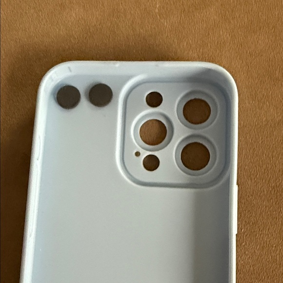 Iphone 16 pro Max Floral Phone Case with Stand - Blue and Pink - Picture 3 of 6